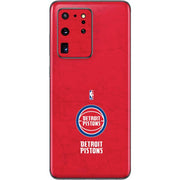 NBA Detroit Pistons Distressed Galaxy S20 Ultra 5G Skin