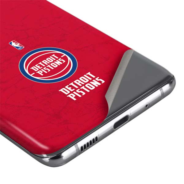 NBA Detroit Pistons Distressed Galaxy S20 Ultra 5G Skin