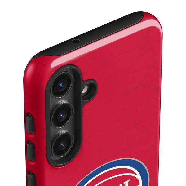 NBA Detroit Pistons Distressed Galaxy S25 Impact Case