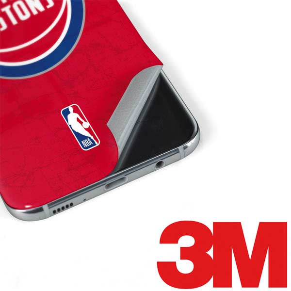 NBA Detroit Pistons Distressed Galaxy S8 Plus Skin