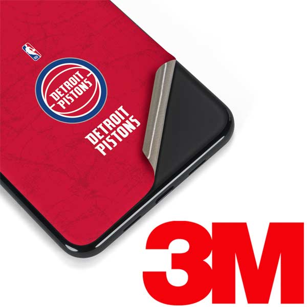 NBA Detroit Pistons Distressed Google Pixel 3a Skin