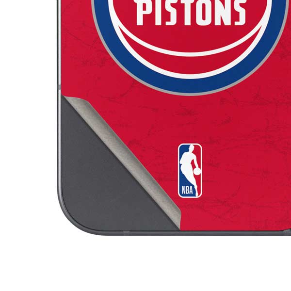 NBA Detroit Pistons Distressed Google Pixel 9 Pro Fold Skin