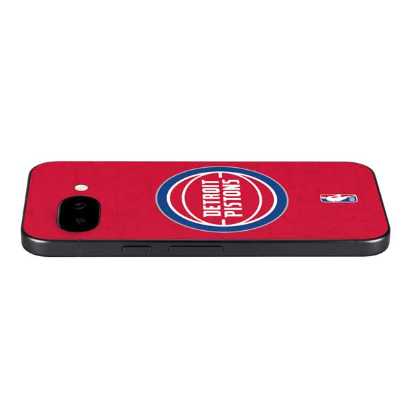 NBA Detroit Pistons Distressed Google Pixel 9a Skin
