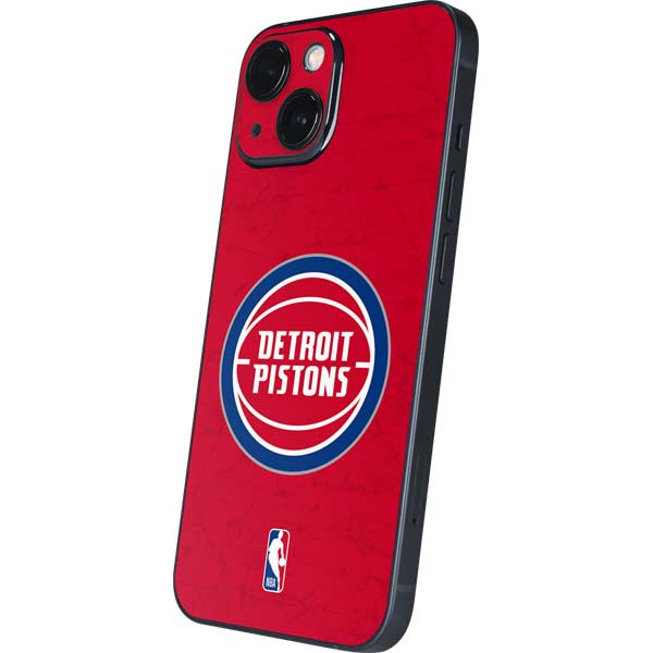 NBA Detroit Pistons Distressed iPhone 13 Mini Skin