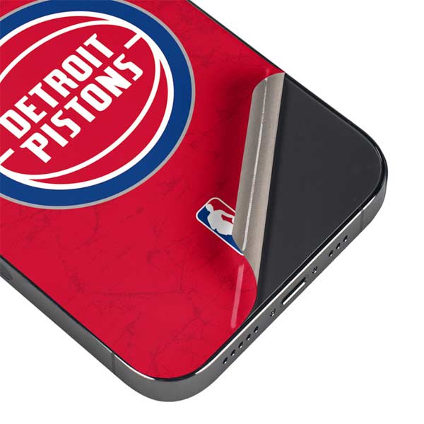 NBA Detroit Pistons Distressed iPhone 13 Pro Skin