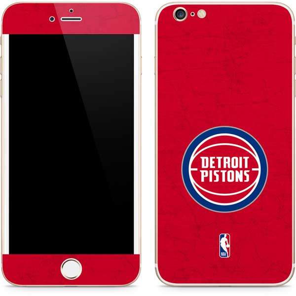 NBA Detroit Pistons Distressed iPhone 6/6s Plus Skin