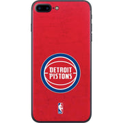 NBA Detroit Pistons Distressed iPhone 8 Plus Skin