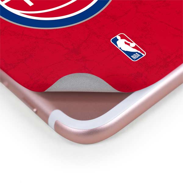 NBA Detroit Pistons Distressed iPhone 8 Plus Skin