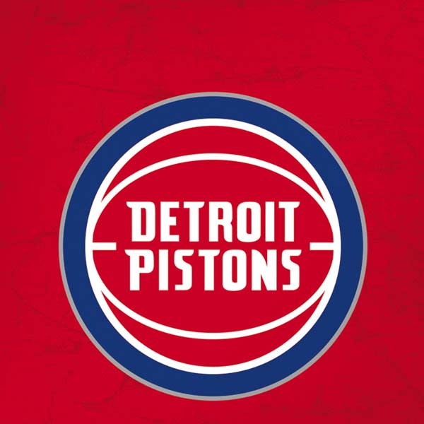 NBA Detroit Pistons Distressed iPhone XS Skin