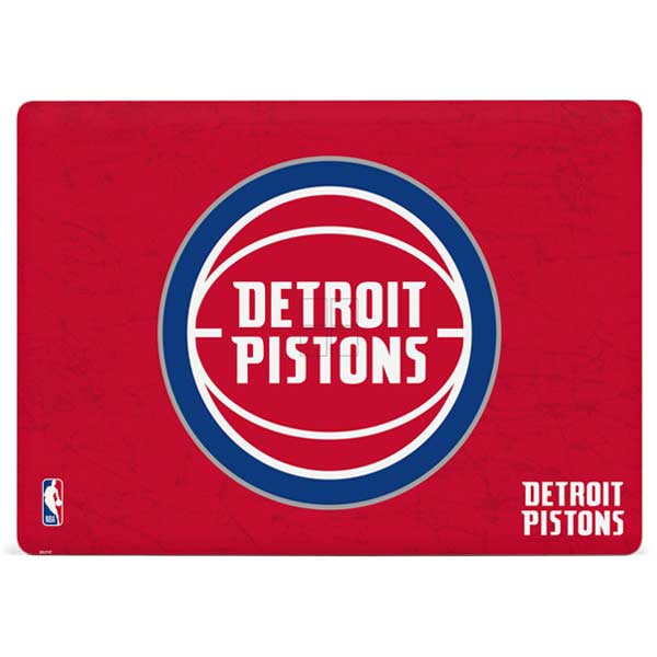 NBA Detroit Pistons Distressed Surface Laptop 3 13.5in Skin