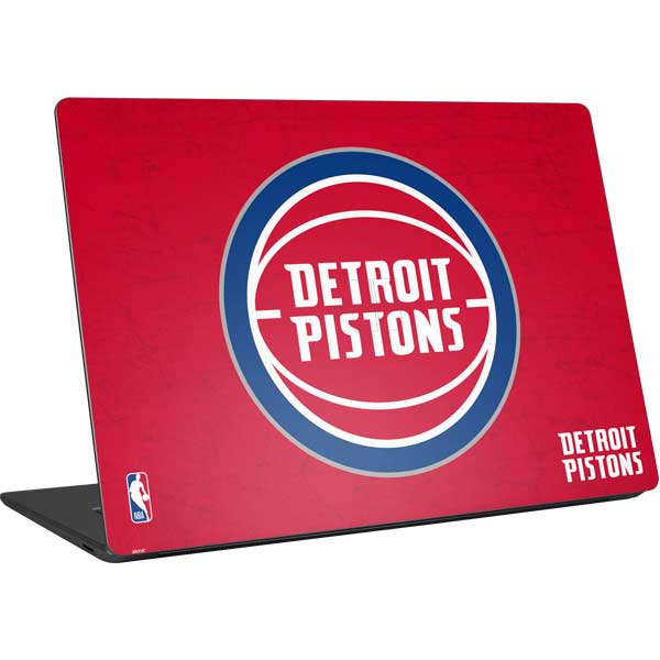 NBA Detroit Pistons Distressed Surface Laptop 4 15in Skin