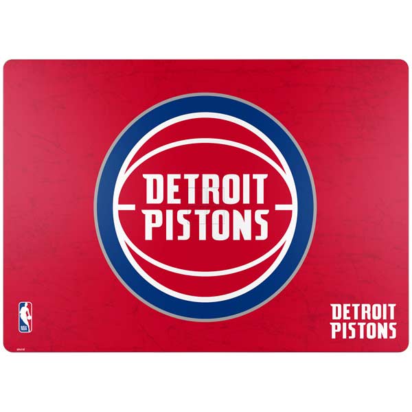 NBA Detroit Pistons Distressed Surface Laptop 4 15in Skin