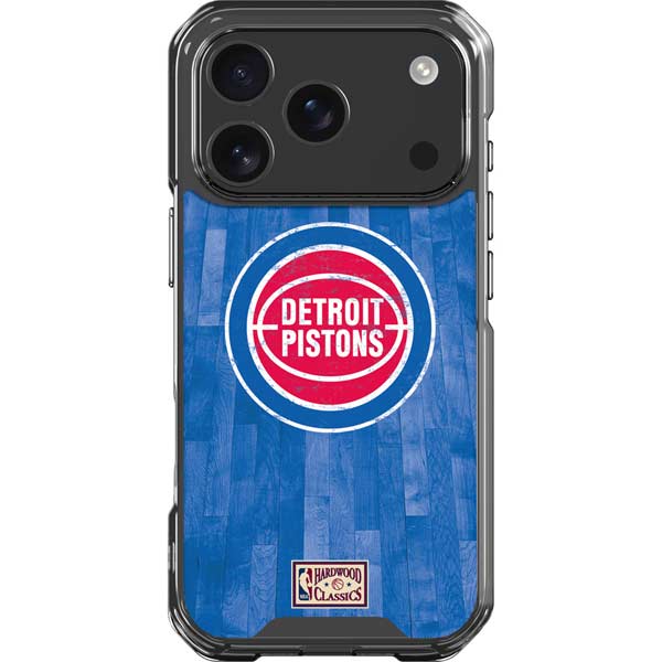 NBA Detroit Pistons Hardwood Classics iPhone 17 Pro Clear Case