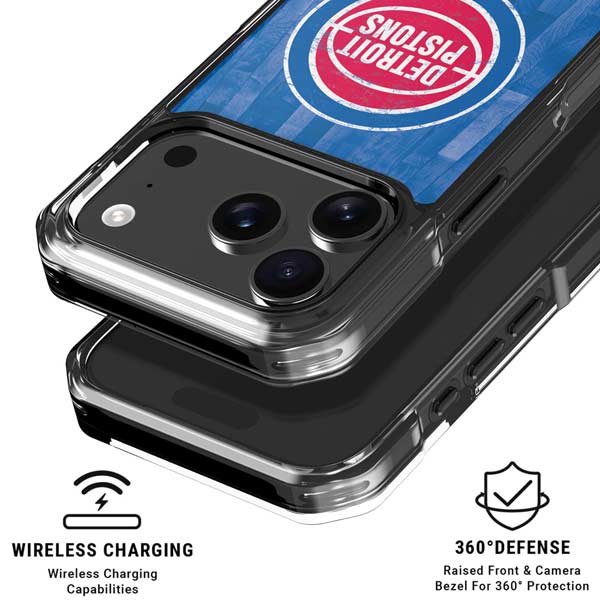 NBA Detroit Pistons Hardwood Classics iPhone 17 Pro Max MagSafe Case