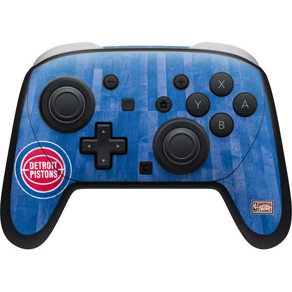 NBA Detroit Pistons Hardwood Classics Nintendo Switch 2 (2025) Pro Controller Skin
