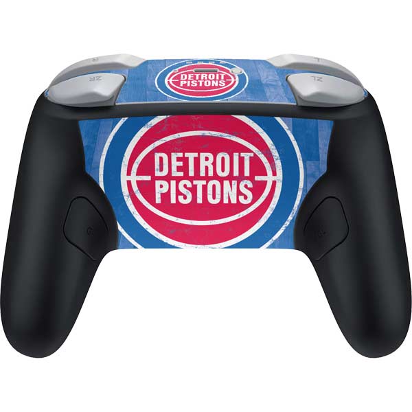 NBA Detroit Pistons Hardwood Classics Nintendo Switch 2 (2025) Pro Controller Skin