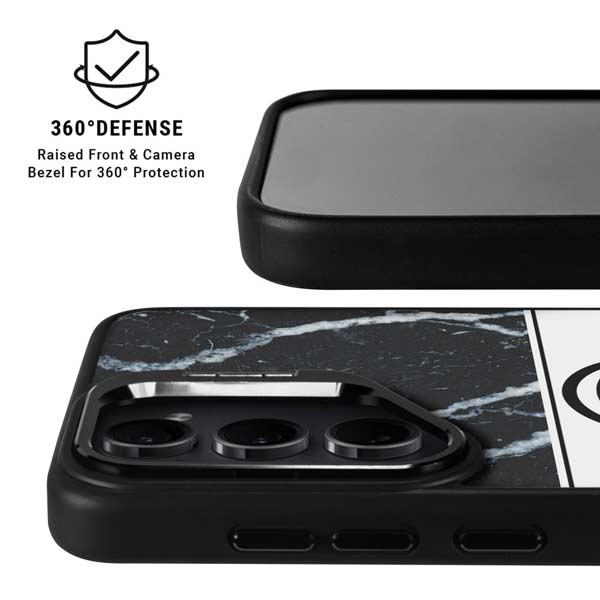 NBA Detroit Pistons Marble Galaxy S26 Plus Kickstand Case