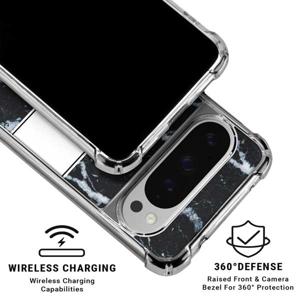 NBA Detroit Pistons Marble Google Pixel 10 Pro XL Clear Case
