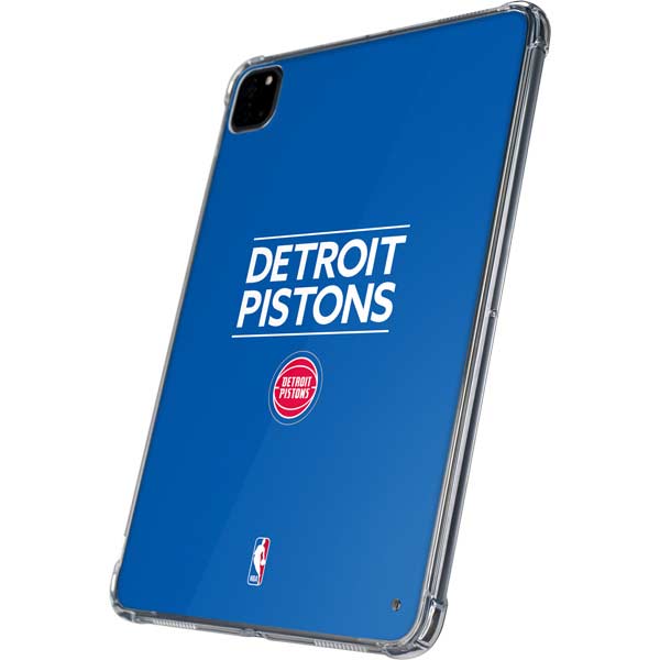 NBA Detroit Pistons Standard - Blue iPad Pro 11in (2024) Clear Case