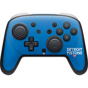 NBA Detroit Pistons Standard - Blue Nintendo Switch 2 (2025) Pro Controller Skin