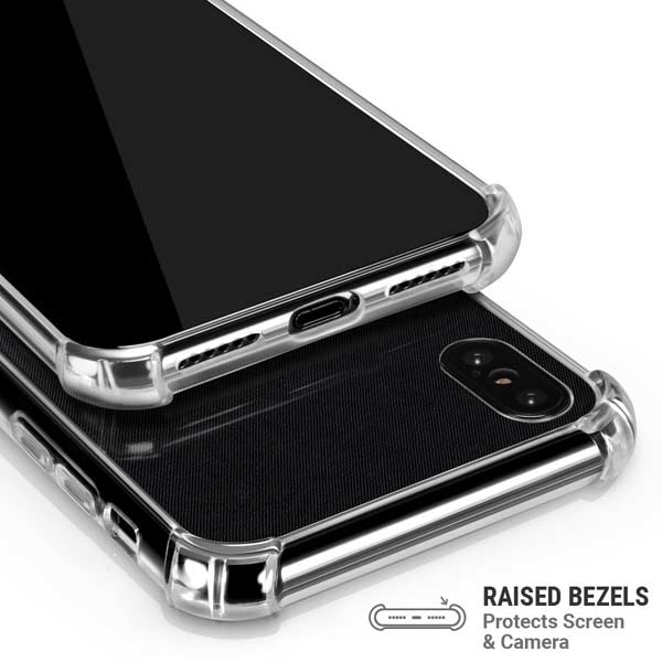 NHL Detroit Red Wings Black Background iPhone X/XS Clear Case