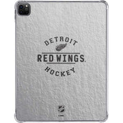 NHL Detroit Red Wings Black Text iPad Pro 11in (2024) Clear Case