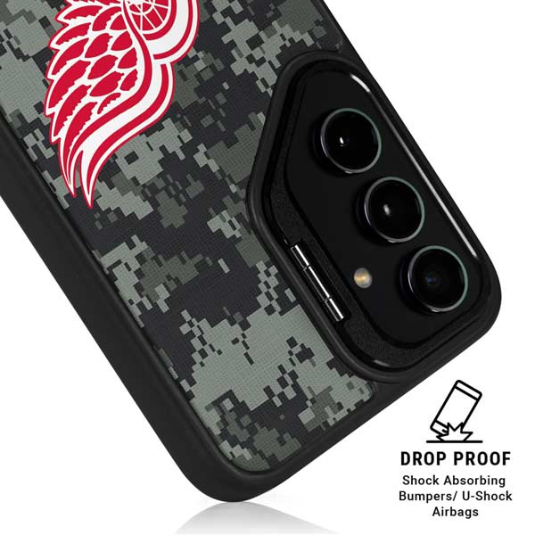 NHL Detroit Red Wings Camo Galaxy S26 Plus Kickstand Case