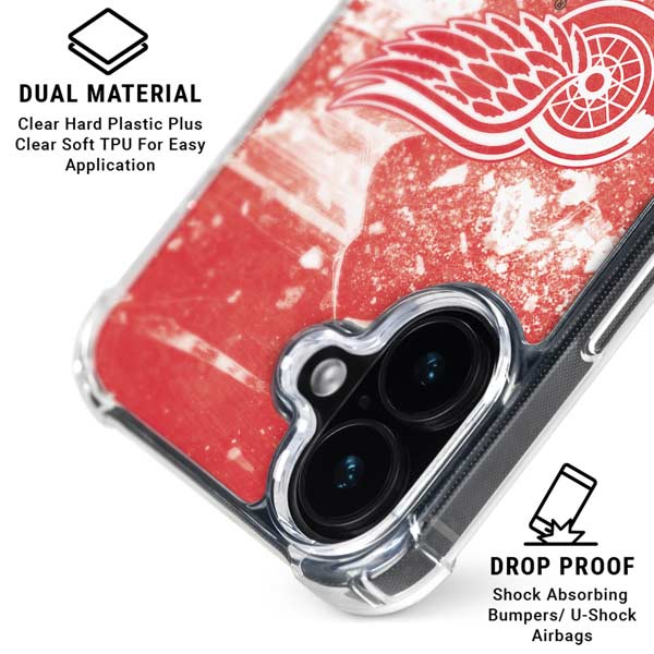 NHL Detroit Red Wings Frozen iPhone 17 MagSafe Case