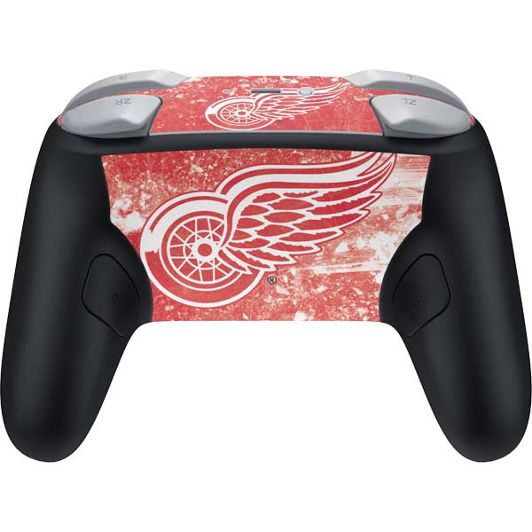 NHL Detroit Red Wings Frozen Nintendo Switch 2 (2025) Pro Controller Skin