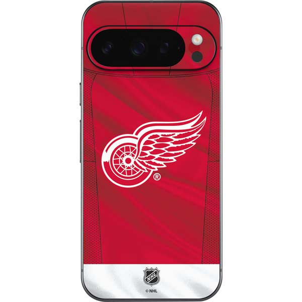 NHL Detroit Red Wings Home Jersey Google Pixel 10 Pro XL Skin
