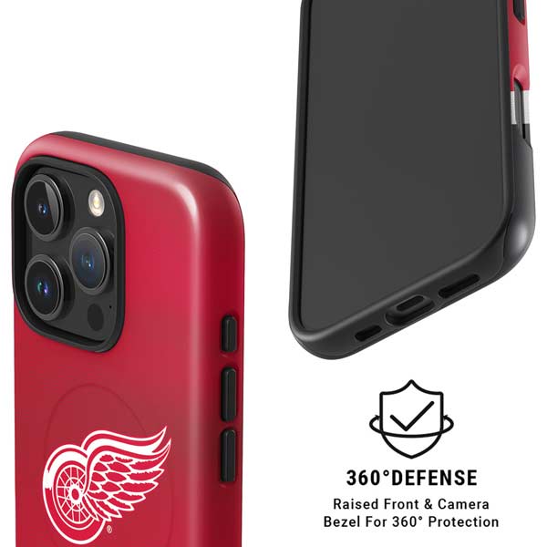 NHL Detroit Red Wings Jersey iPhone 16 Pro Max Magsafe Impact Case