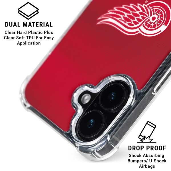 NHL Detroit Red Wings Jersey iPhone 17 MagSafe Case
