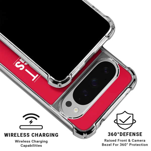 NHL Detroit Red Wings Lineup Google Pixel 10 Pro Clear Case