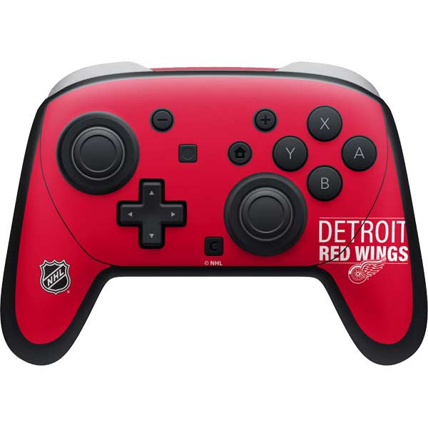 NHL Detroit Red Wings Lineup Nintendo Switch 2 (2025) Pro Controller Skin