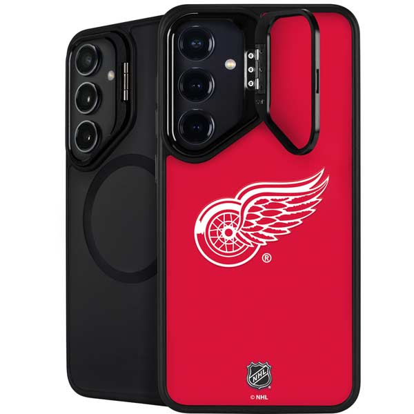 NHL Detroit Red Wings Solid Background Galaxy S26 Plus Kickstand Case
