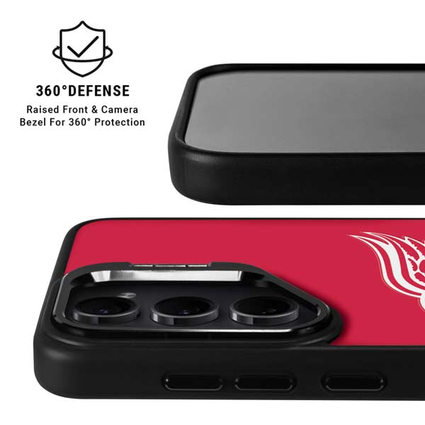 NHL Detroit Red Wings Solid Background Galaxy S26 Plus Kickstand Case