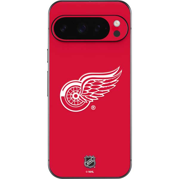 NHL Detroit Red Wings Solid Background Google Pixel 10 Pro XL Skin