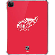 NHL Detroit Red Wings Solid Background iPad Pro 11in (2024) Clear Case