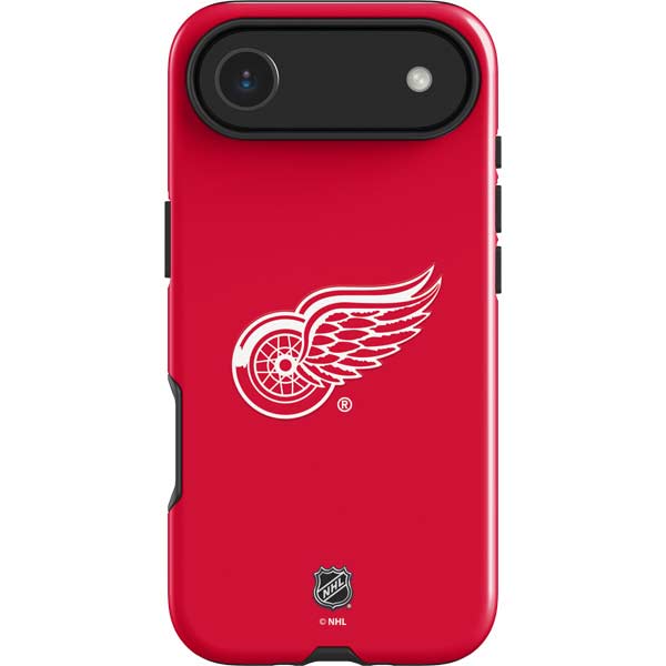 NHL Detroit Red Wings Solid Background iPhone 17 Air Impact Case