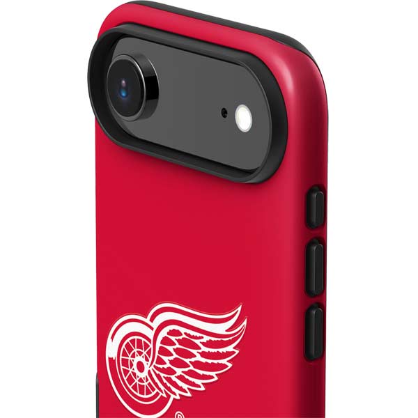 NHL Detroit Red Wings Solid Background iPhone 17 Air Impact Case
