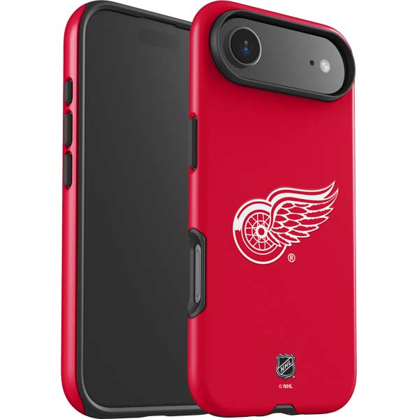 NHL Detroit Red Wings Solid Background iPhone 17 Air Impact Case