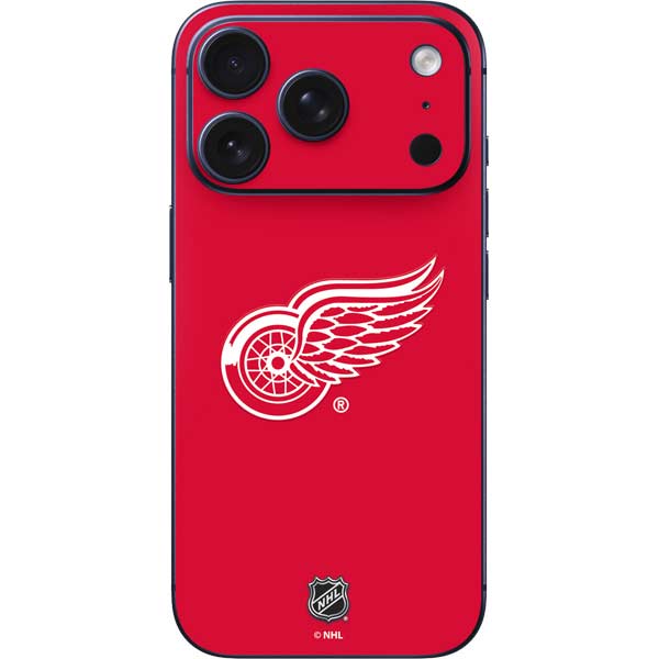 NHL Detroit Red Wings Solid Background iPhone 17 Pro Max Skin
