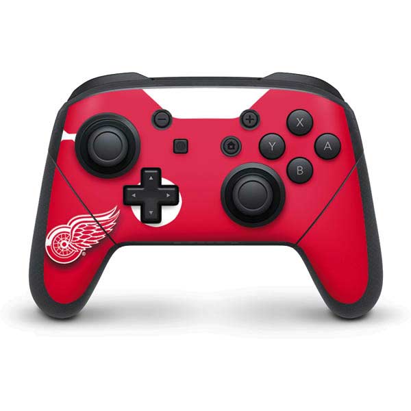 NHL Detroit Red Wings Solid Background Nintendo Skins