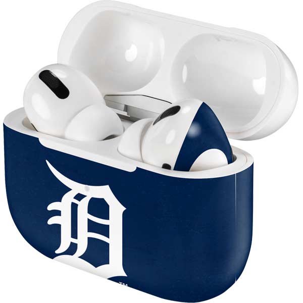 MLB Detroit Tigers - Solid Distressed AirPods Skins