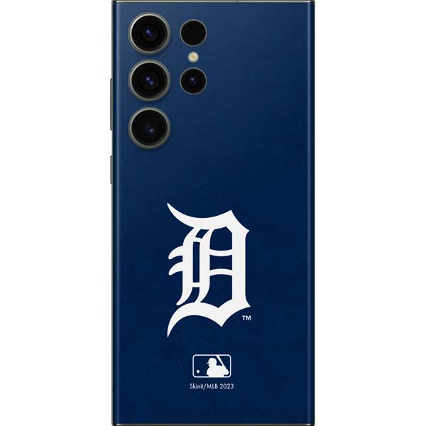 MLB Detroit Tigers - Solid Distressed Galaxy Skins
