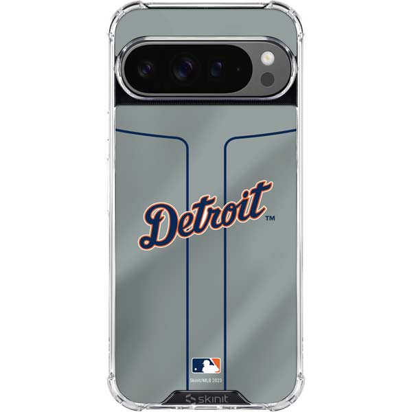 MLB Detroit Tigers Alternate/Away Jersey Google Pixel 10 Pro Clear Case