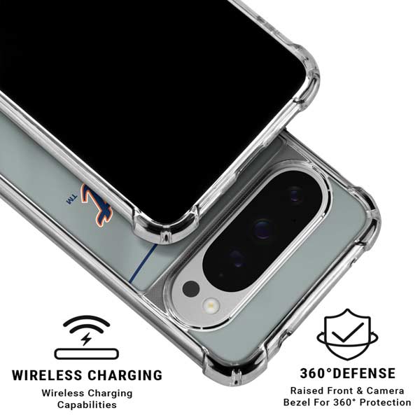 MLB Detroit Tigers Alternate/Away Jersey Google Pixel 10 Pro Clear Case