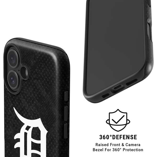 MLB Detroit Tigers Dark Wash iPhone 16 Magsafe Impact Case