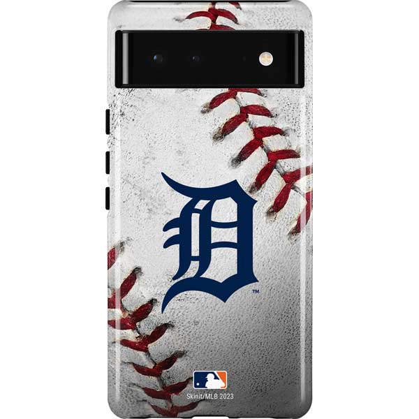 MLB Detroit Tigers Game Ball Pixel Cases