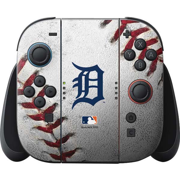 MLB Detroit Tigers Game Ball Nintendo Skins